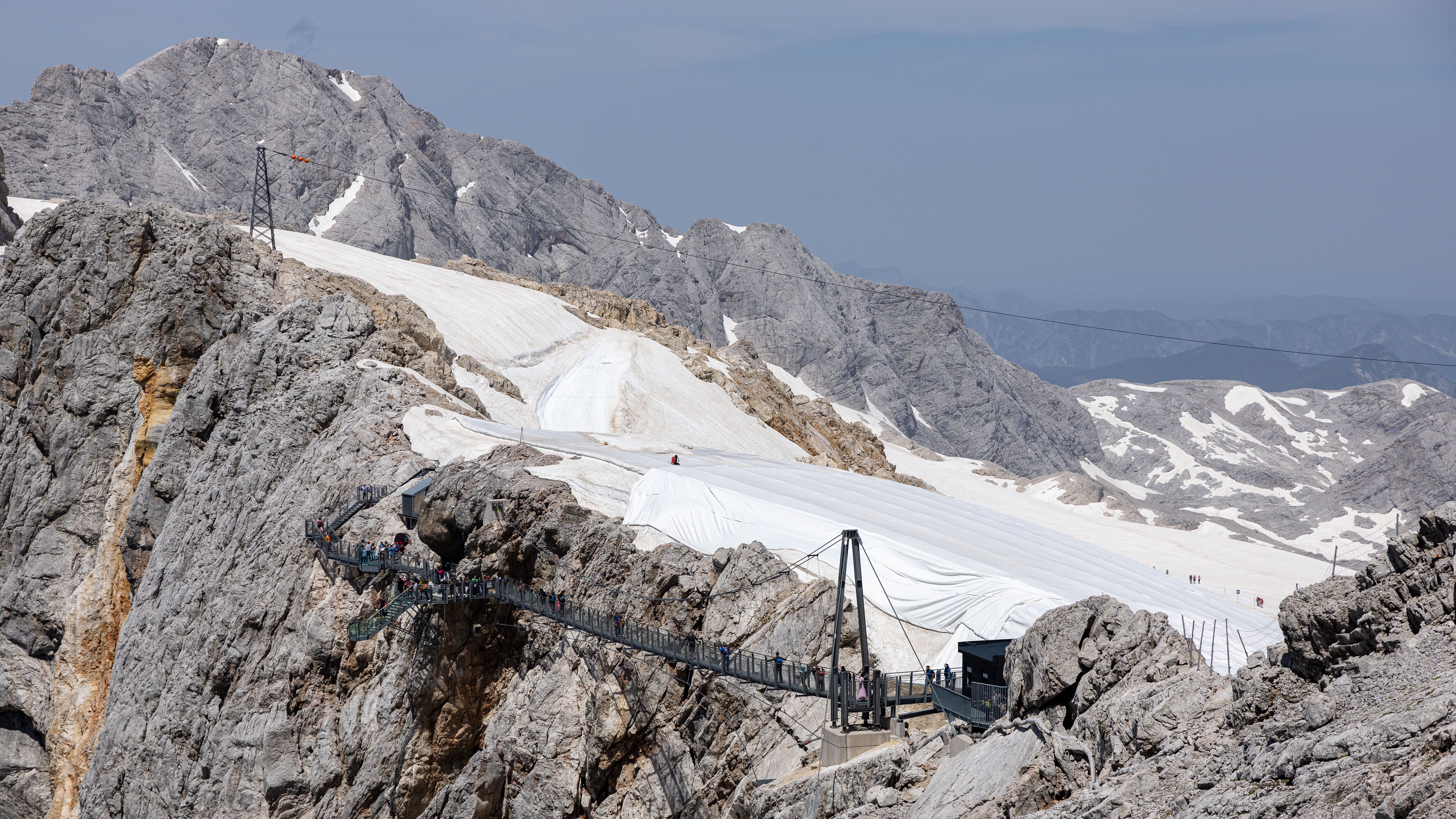 Die Gletscher in Österreich verlieren immer mehr Masse, auch der Hallstätter Gletscher