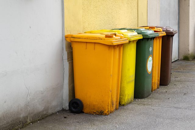 Biotonnen werden in einigen Kommunen auf Fremdstoffe wie Plastik untersucht