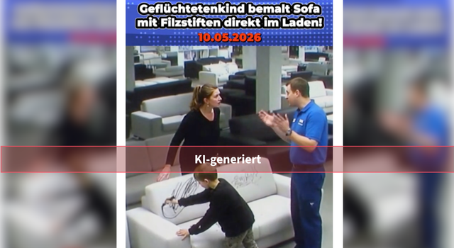 Nach jedem Szenenwechsel sieht die Frau im Bild etwas anders aus. Das ist typisch bei KI-Videos.