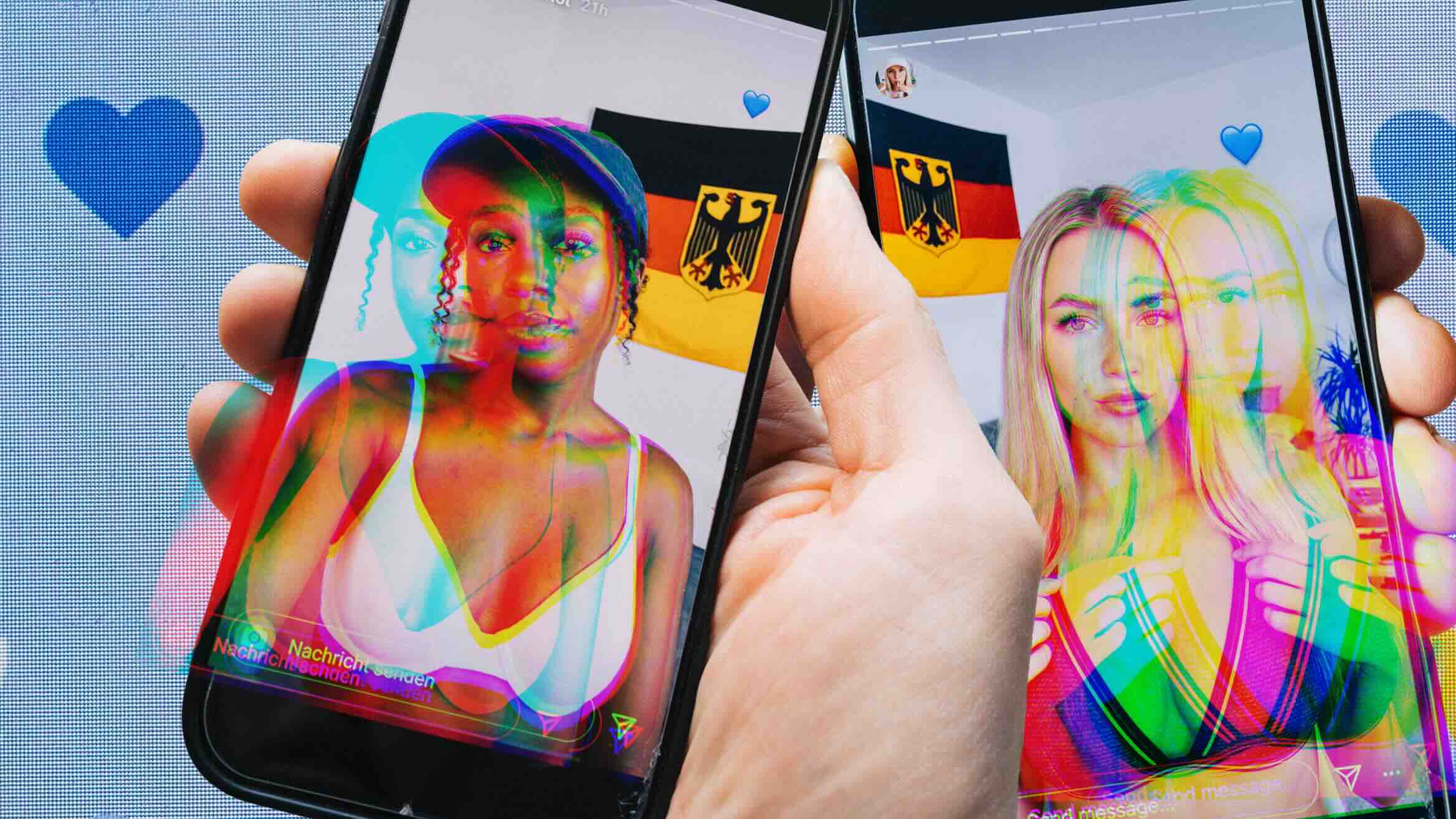 Mehrere Profile betreiben auf Social Media dieselbe Masche: Sie setzen KI für Bilder und Videos von angeblichen Frauen ein, die für die AfD werben und auf Erotik-Plattformen locken wollen