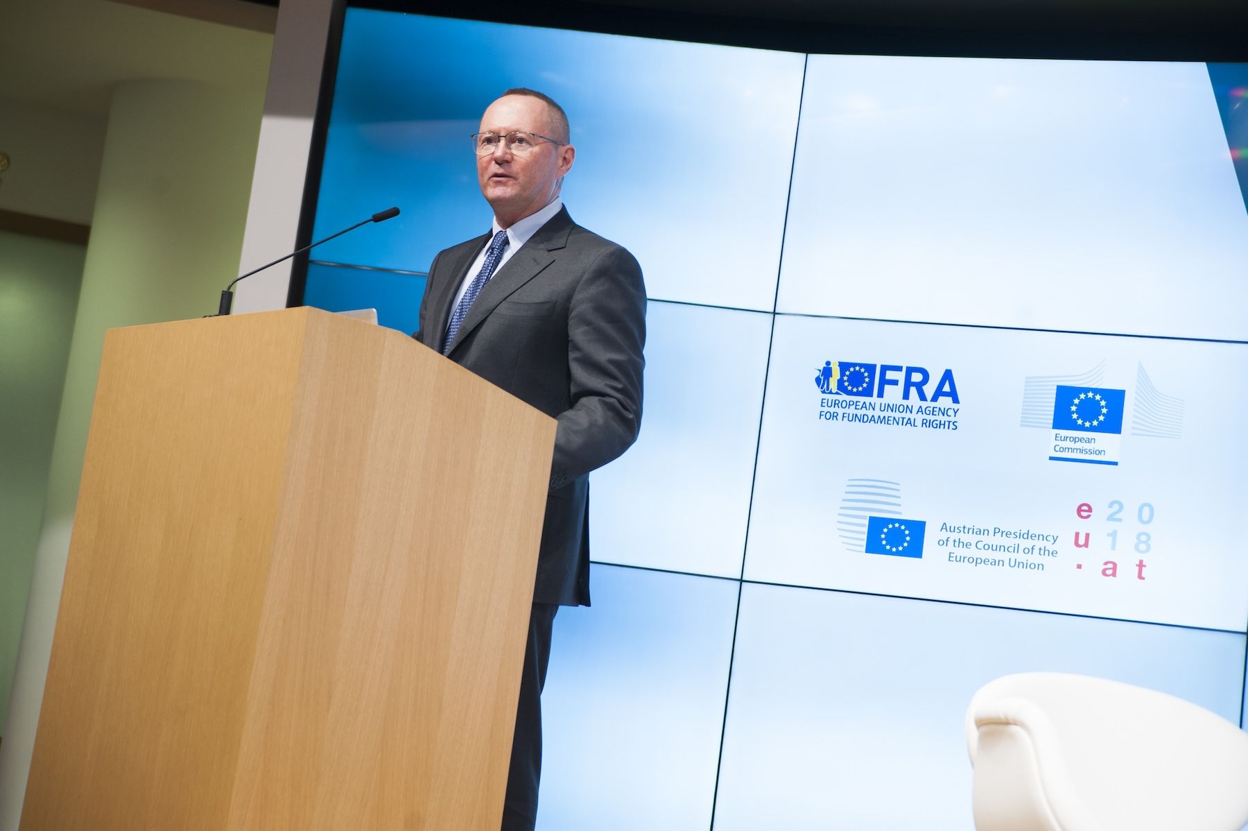 Der Menschenrechtskommissar des Europarats Michael O'Flaherty